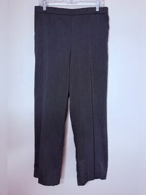 Briggs New York Pull On Classic Dress Pants Elastic Back Size 12